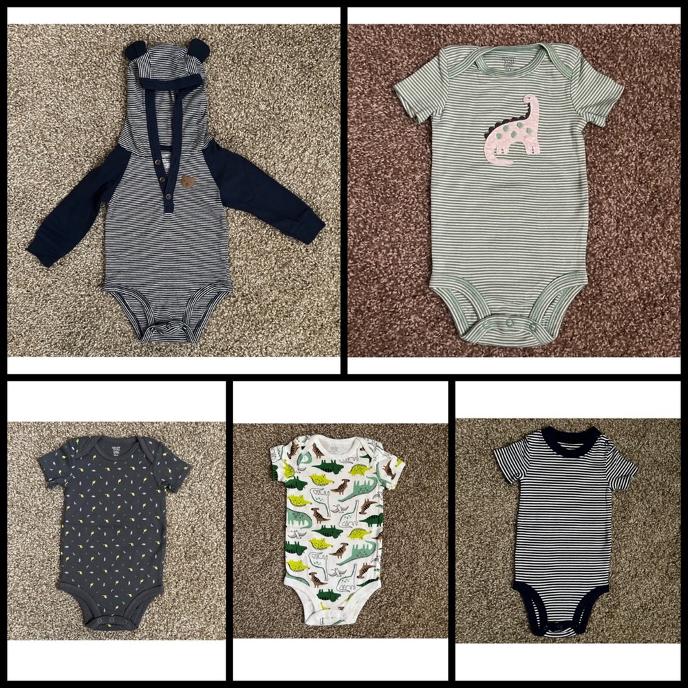 Carter’s Brand New Onesie’s Bundle Size 9 Months